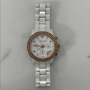 Michael Kors White & Gold MK5269 Used Watch